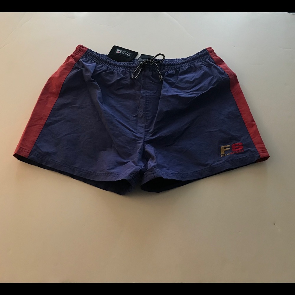 FILA Sport Vintage Swim Shorts Men’s Size Large